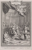 KG 11635
          <br/>
          Minerva en Wetenschappen eren de buste van Lodewijk XIV
          <br/>
          <em>Picart, Bernard (1673-1733)</em>